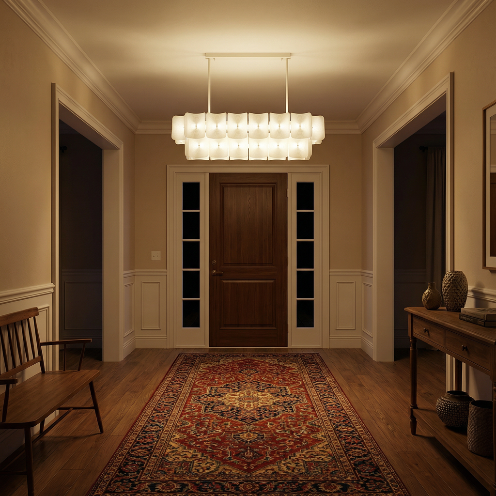 AleraGlow | Modern Chandelier Light with Soft Diffusion | Elegant Design for Dining Rooms 7