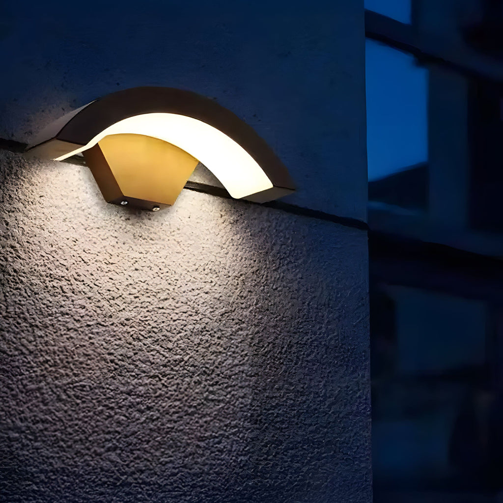 CurvaLight | Outdoor Wall Lantern with Motion Sensor & Stylish Design | Enhanced Safety and Convenience 6