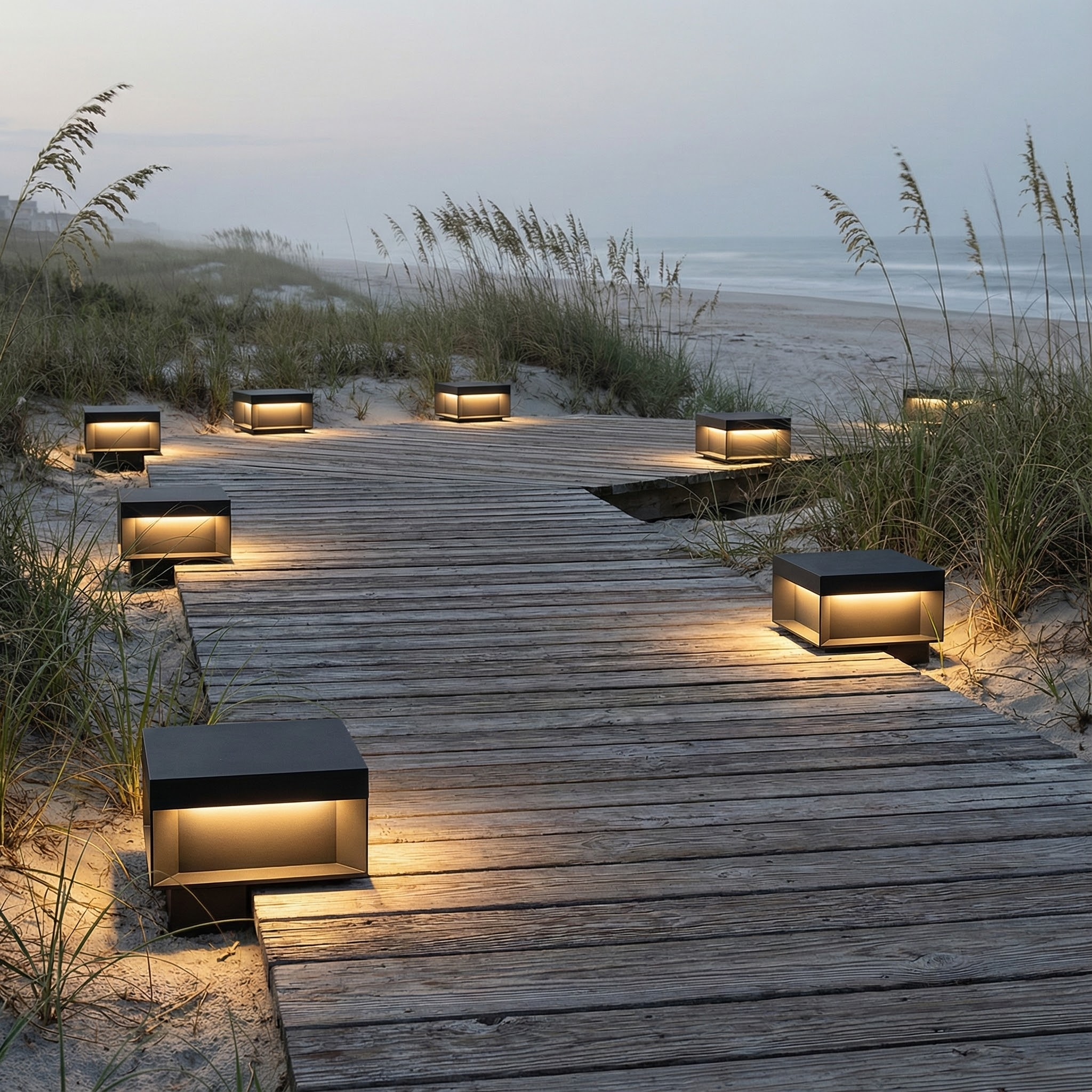 EliosCube | Solar Outdoor Light Fixture with Modern Design | Durable & Waterproof Illumination for Gardens 3