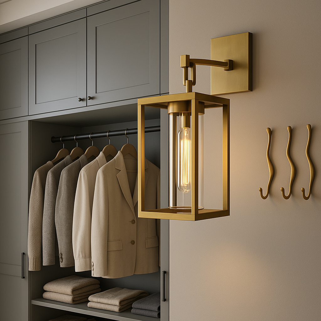 Modern Brass Wall Sconce Lighting with Dimmable LED & Elegant Glass Shade for Sophisticated Ambiance 2
