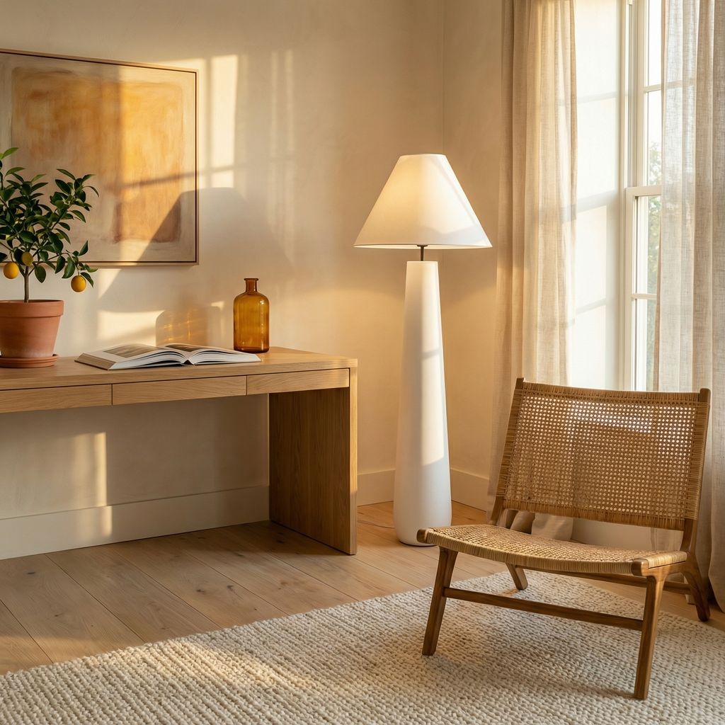 Modern Floor Lamp | Minimalist Design with Soft Glow | Elegant Illumination for Living Rooms 5