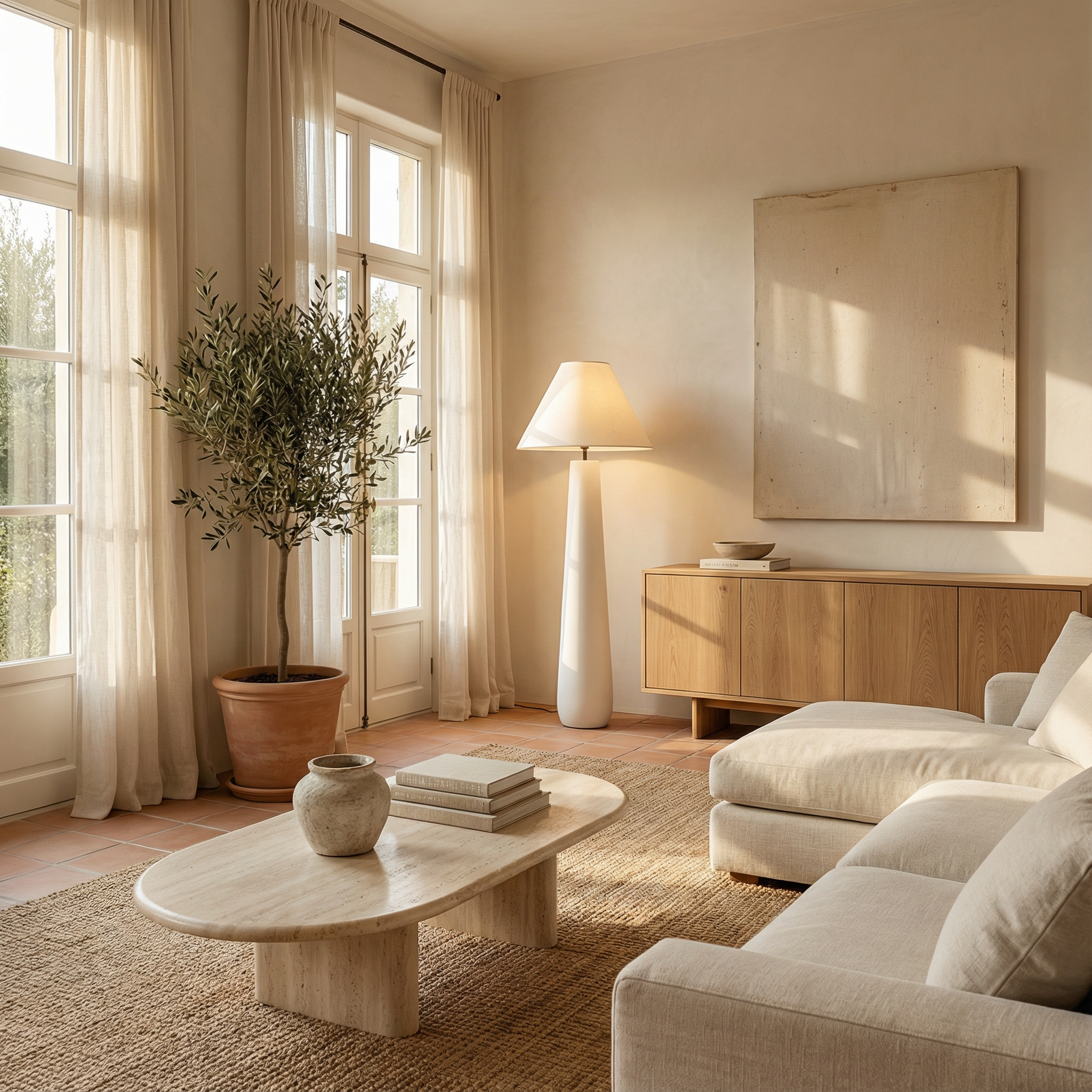 Modern Floor Lamp | Minimalist Standing Lamp with Soft Glow | Sleek Design for Living Room Ambiance 3