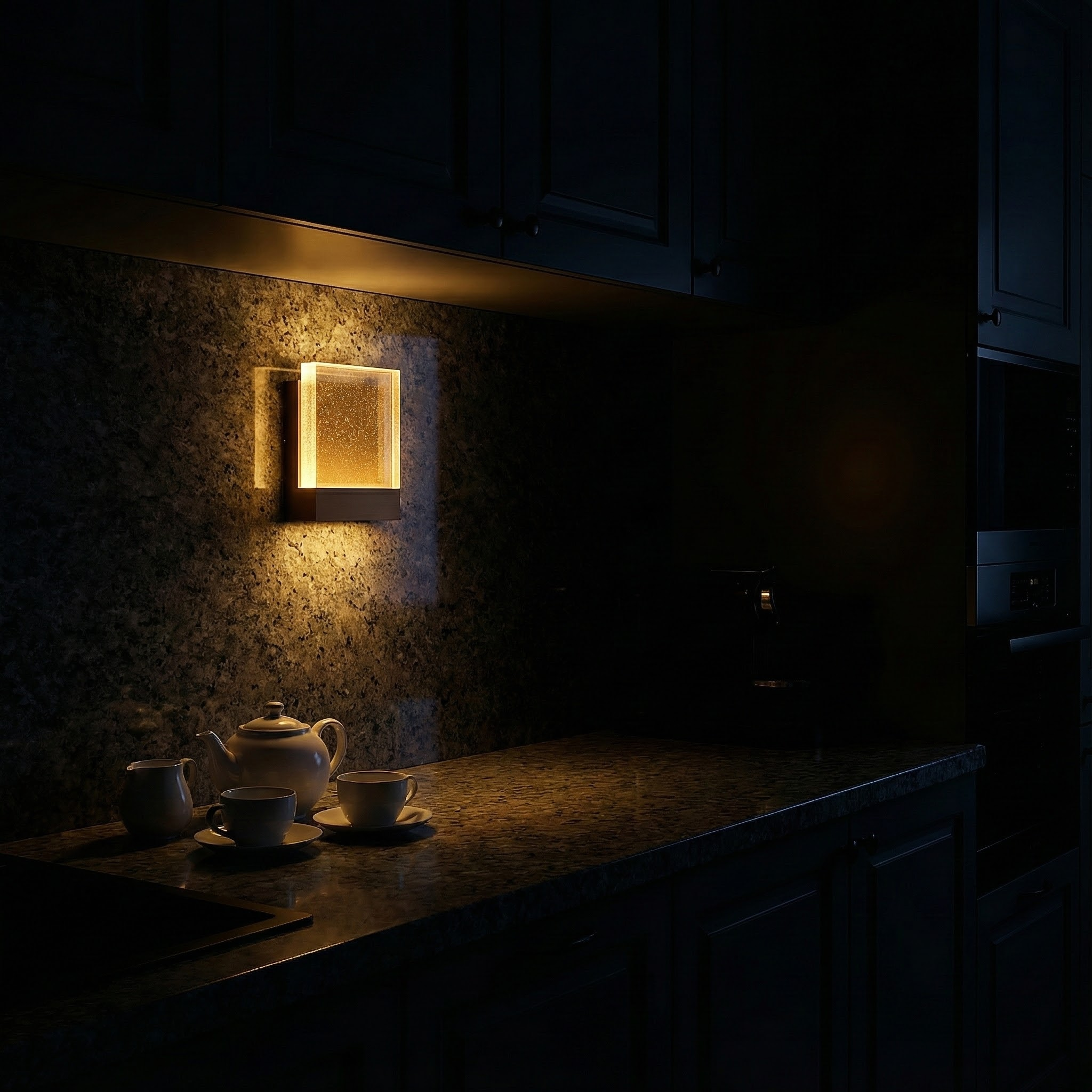 Modern Wall Sconce Lighting with Textured Glass | Stylish Wall Lights for Ambient Illumination 4