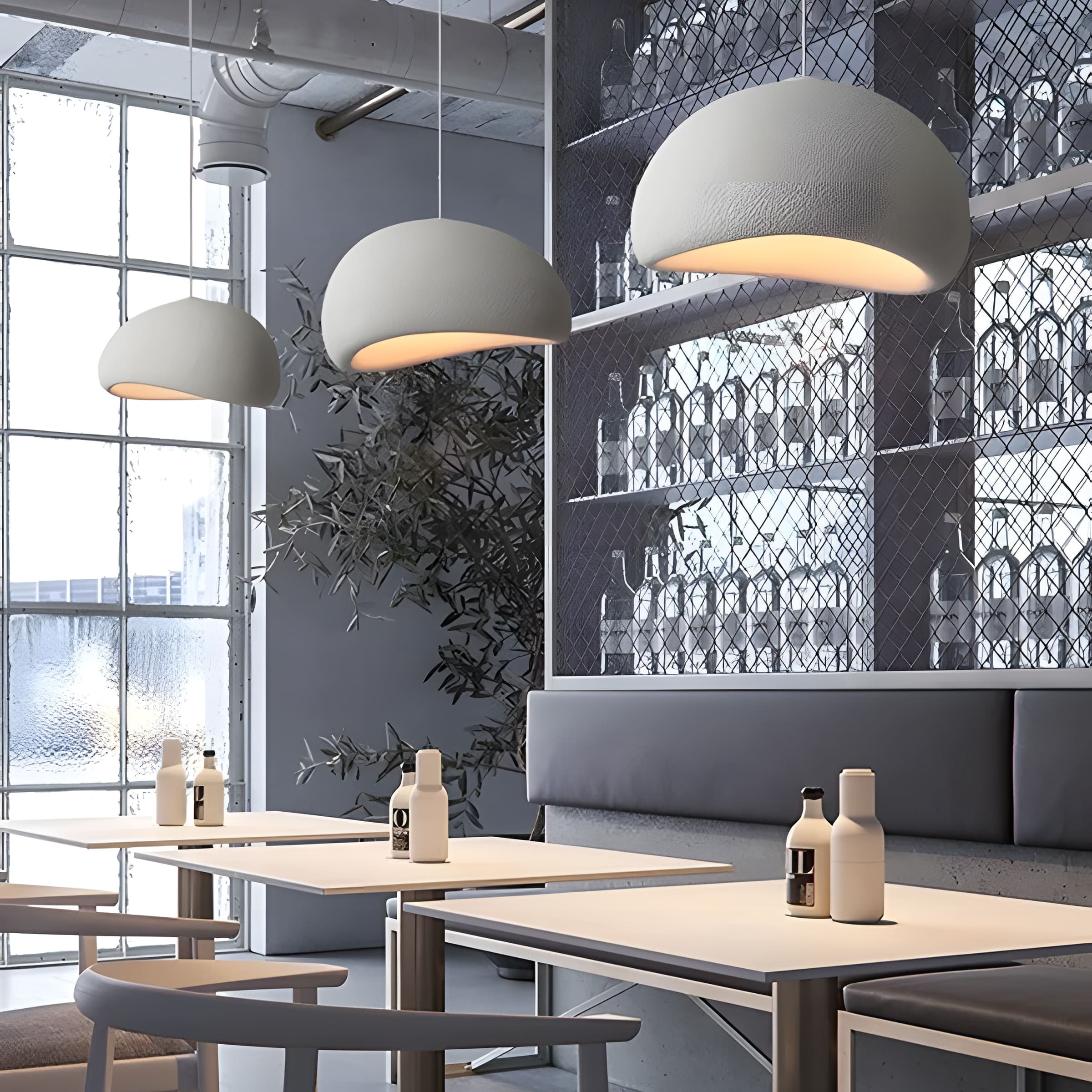 Organic Minimalist Pendant Lighting Fixture with Adjustable Height | Sculptural Design for Tranquil Spaces 3