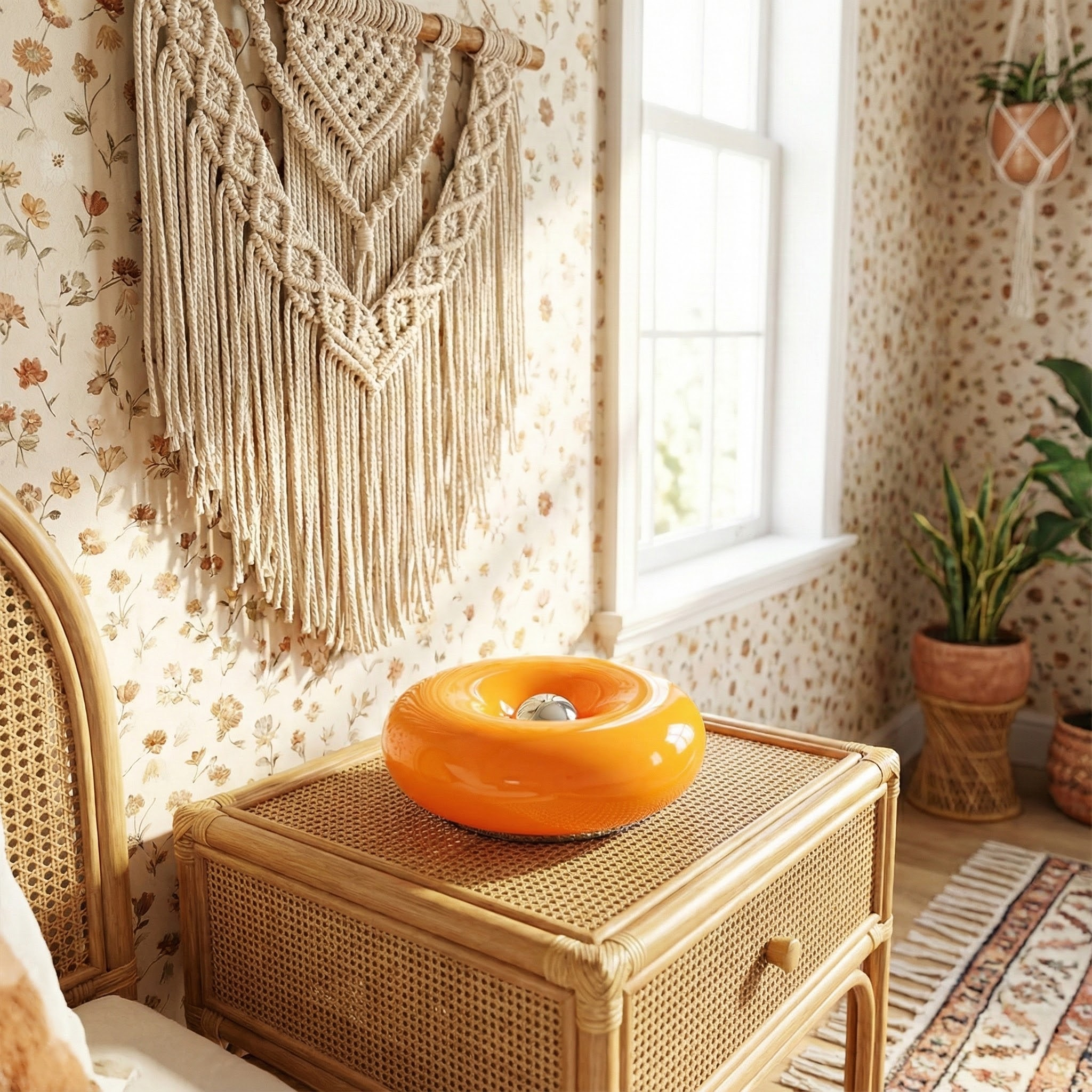 Retro Chic | Wall Sconce Lighting with Glossy Glass Finish | Stylish Illumination for Warm Ambiance 4