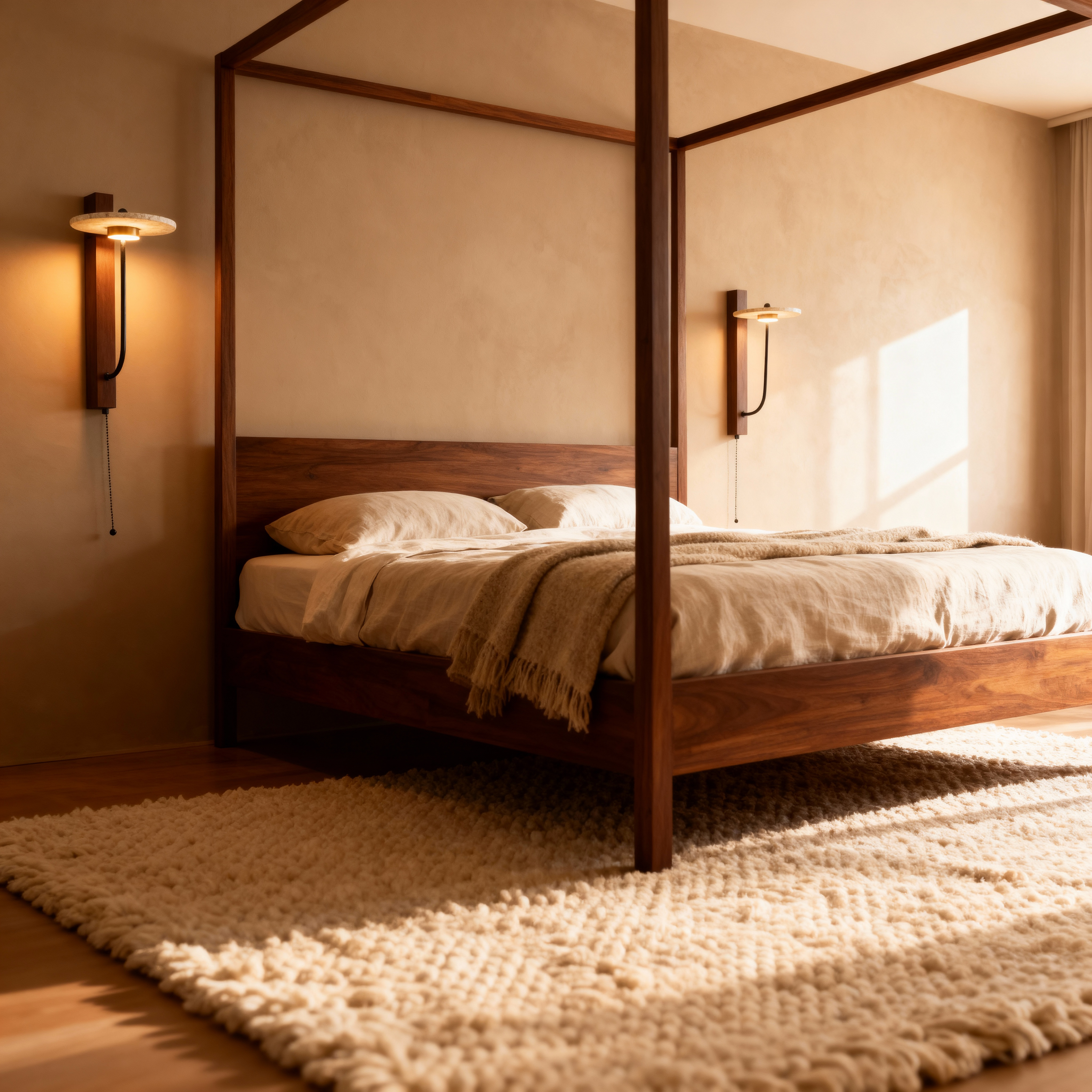 RuvoStone | Wall Sconce Lighting with Natural Materials for Cozy Ambiance 1