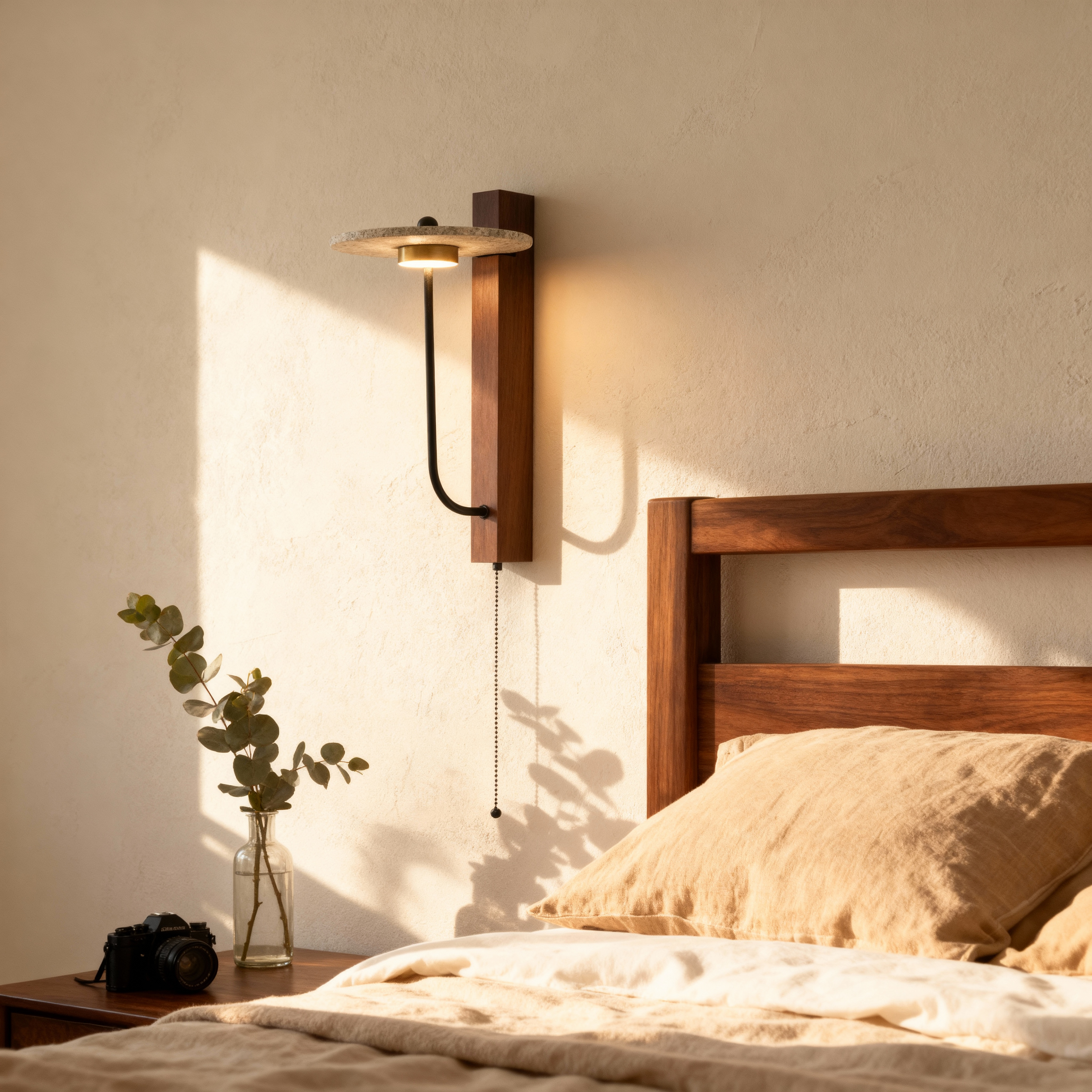RuvoStone | Wall Sconce Lighting with Natural Materials for Cozy Ambiance 3